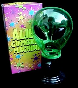 Alien gumball machine