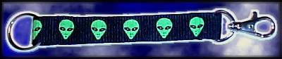 Alien belt clip key chain