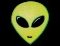Alien head stickers